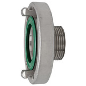 Screw-in hose connector, R 1/4 o., for hose I.D. 8, AF 17, brass