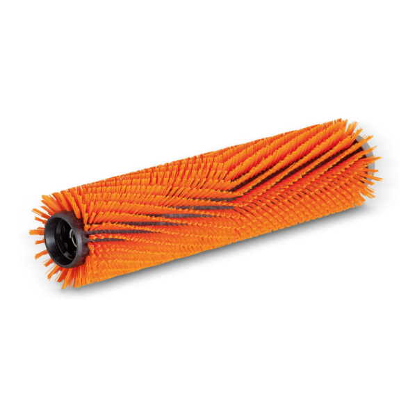 Valjasta ščetka, visoko - nizko, oranžna, 400 mm slika
