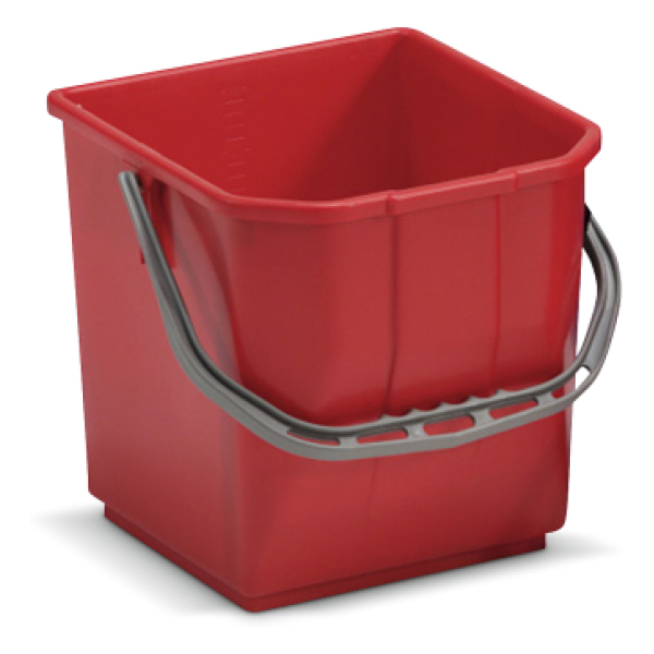 Vedro (25 litrov), rdeč slika
